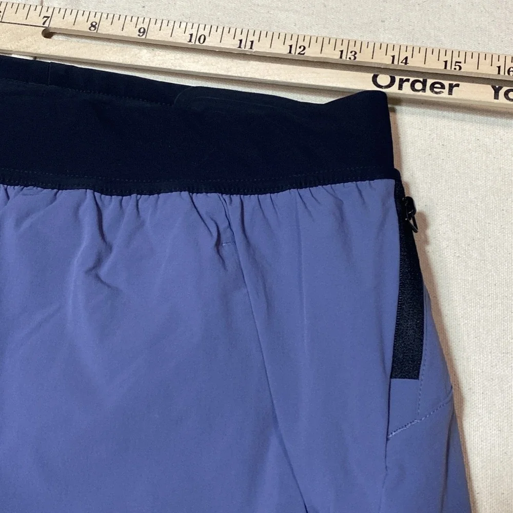 Whoop Shorts Mens M Purple Blue Any Wear Lined Athletic Performance Pockets